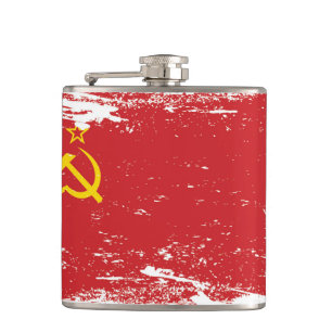 Flasques Drapeau grunge d'Union Soviétique - URSS