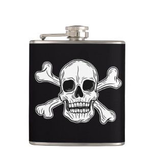 Flasques Drapeau squelette pirate