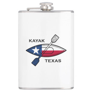 Flasques Drapeau Texas Kayak