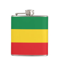 Drapeau vert, or (jaune) et rouge