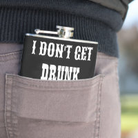 Drôle Black White Drunk Citation Gras Texte