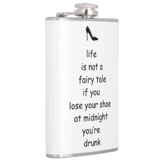 Flasques drôle Fairytale Cinderella slipper en verre