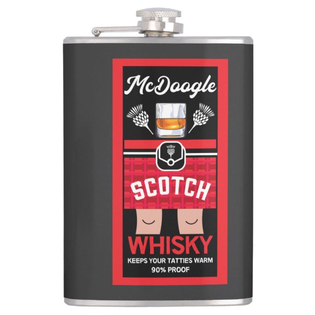 Flasques Drôle Scotch Whisky (Devant)