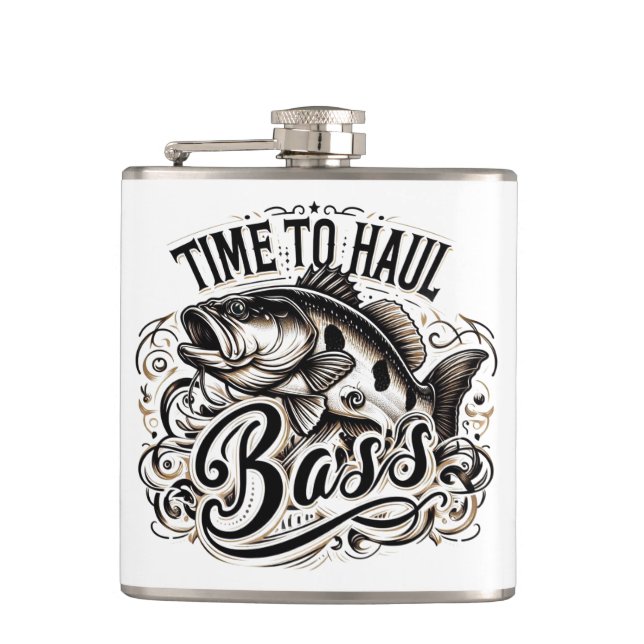 Flasques Drôle temps pour Haul Bass Fishing (Devant)