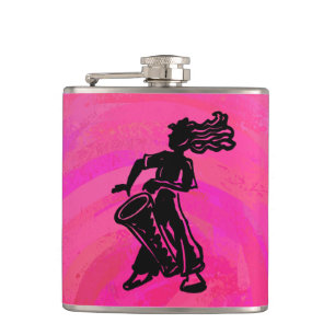Flasques Drum Boogie Nights New York Hot Pink