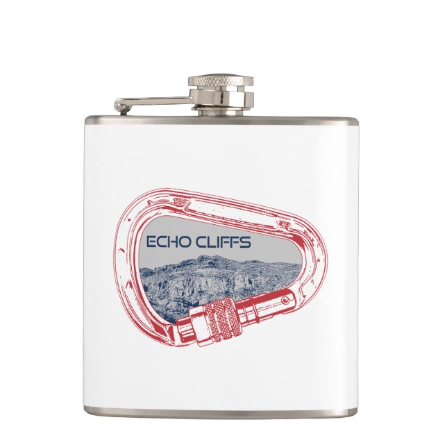 Flasques Echo Cliffs California Rock Escalade Carabiner (Devant)