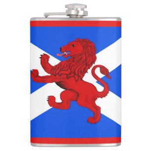 Flasques Écosse Lion rampant écossais, drapeau de Saint And