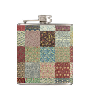 Flasques Édredon de patchwork de William Morris