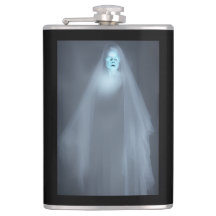 Eerie Victorian Lady Ghost & Citation