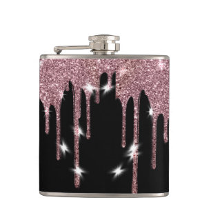 Flasques Elégant luxe Faux Parties scintillant Rose Dridge