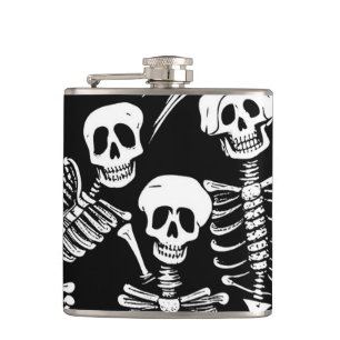 Flasques Équipe de squelette