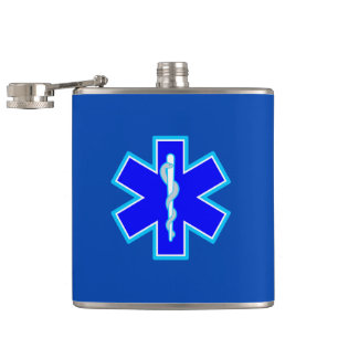 Flasques Étoile de vie Services Médicales d'urgence paraméd