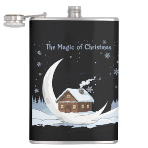 Flasques Fantaisiste "La Magie de Noël" Traîneau du Père No