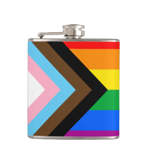 Flasques Fierté de progrès LGBTQ+
