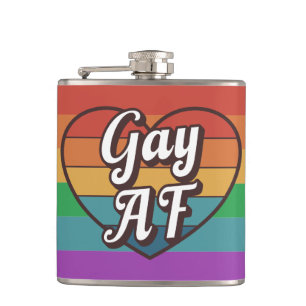 Flasques Fierté LGBTQ+ Gay AF
