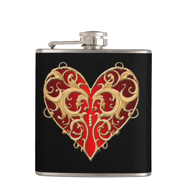 Flasques Filigree rouge figuier figuier figuier fioul figui (Devant)