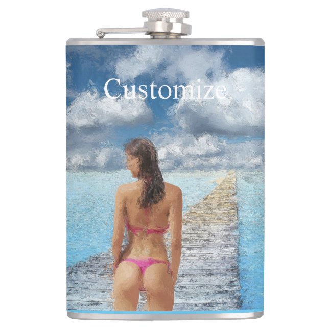 Flasques Fille Bikini Thunder_Cove (Devant)