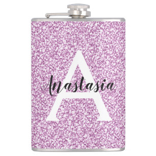 Flasques Fille Glam Purple Parties scintillant Étincelles N
