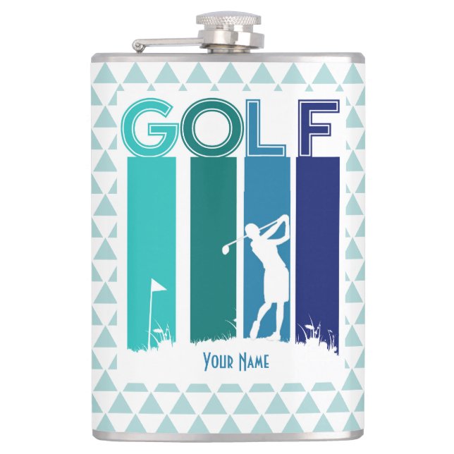 Flasques Fiole de Golfeur personnalisée (Devant)