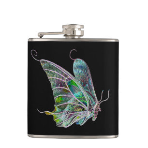 Flasques Fiole de papillon exotique