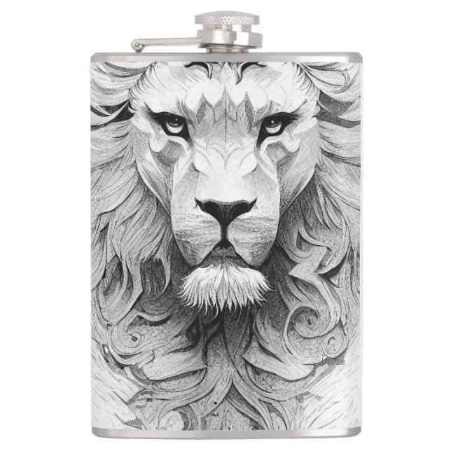 Flasques Fiole enveloppée de vinyle (Devant)