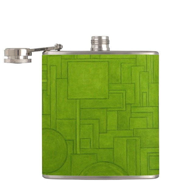 Flasques Fiole verte cool ! (Ouvert)