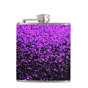 Flasques fiole violette brillante