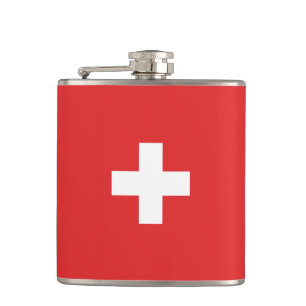 Flasques Flag of Switzerland - Suisse - Suisse - Svizzera