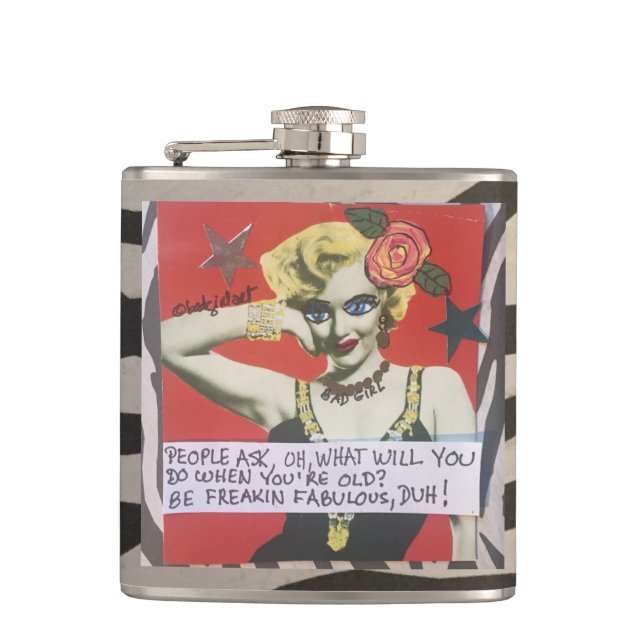 FLASQUES FLASK-PEOPLE DEMANDENT, CE QUI VOUS FAIT QUAND (Devant)