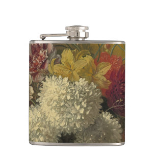 Flasques Fleurs de maître hollandais antique Georgius van O