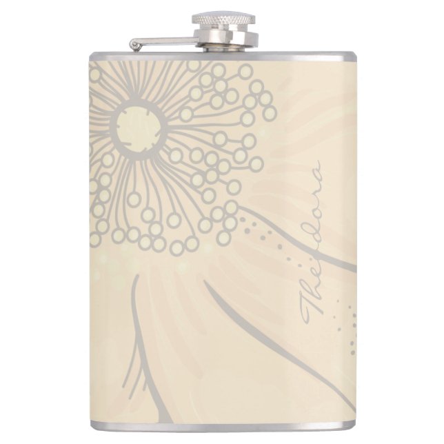 Flasques Flore rose or chic (Devant)