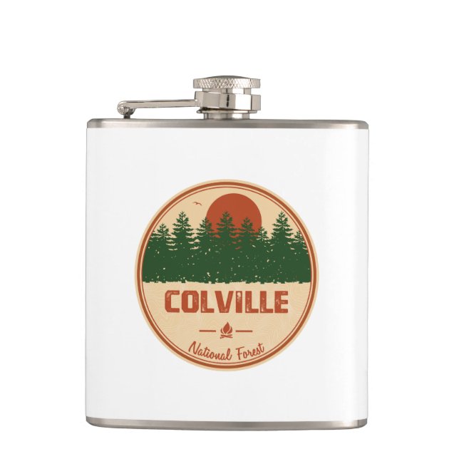 Flasques Forêt nationale de Colville (Devant)