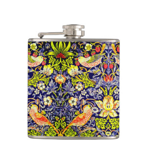 Flasques Fraise Thief Oiseaux William Morris