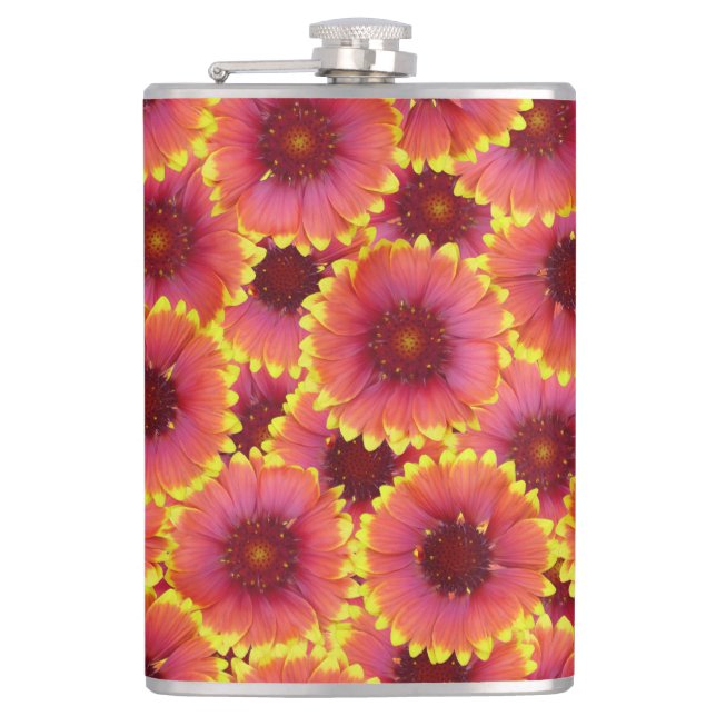 Flasques Gaillardia Motif sans ambages (Devant)