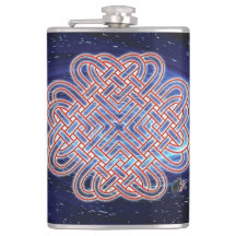 Galactic celtic love knot