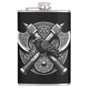 Flasques Gardiens du Nord : Axes, Bouclier et Corbeau