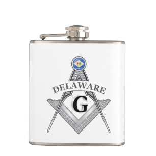 Flasques Gîte de franc-maçonnerie de l'Etat du Delaware