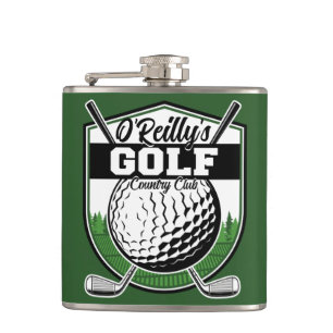 Flasques Golfeur personnalisé Joueur Pro Golf Country Club