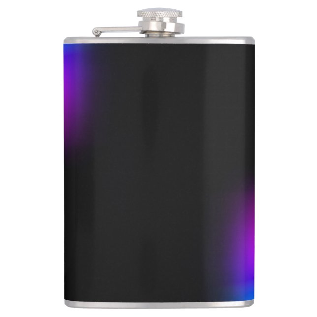 Flasques Gradient violet noir (Devant)