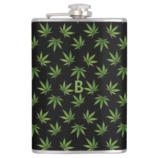 Flasques Grands monogramme/nom facultatifs du motif | de