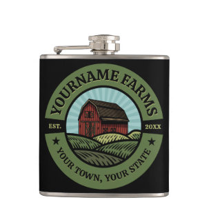 Flasques Grange de style ancien AJOUTER NOM Ferme de campag