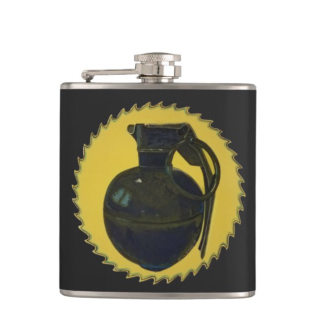 Flasques Grenade verte (Devant)