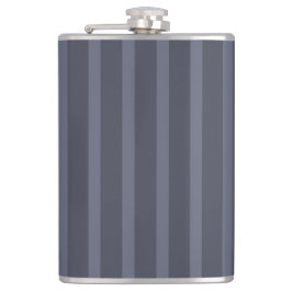 Flasques Gris bleu moderne rayé