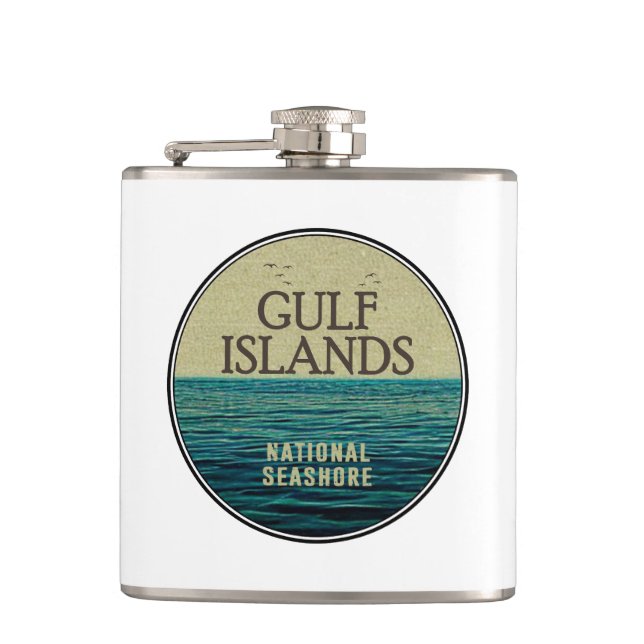 Flasques Gulf Islands National Seashore Ocean Birds (Devant)