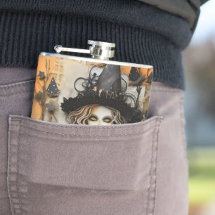 Flasques Halloween Witch