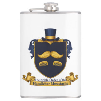 Flasques Handlebar Moustache Gentleman's Flask