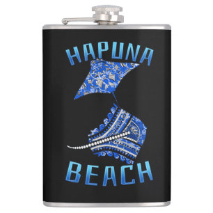 Flasques Hapuna Beach Hawaii Vacances Tribal Stingray