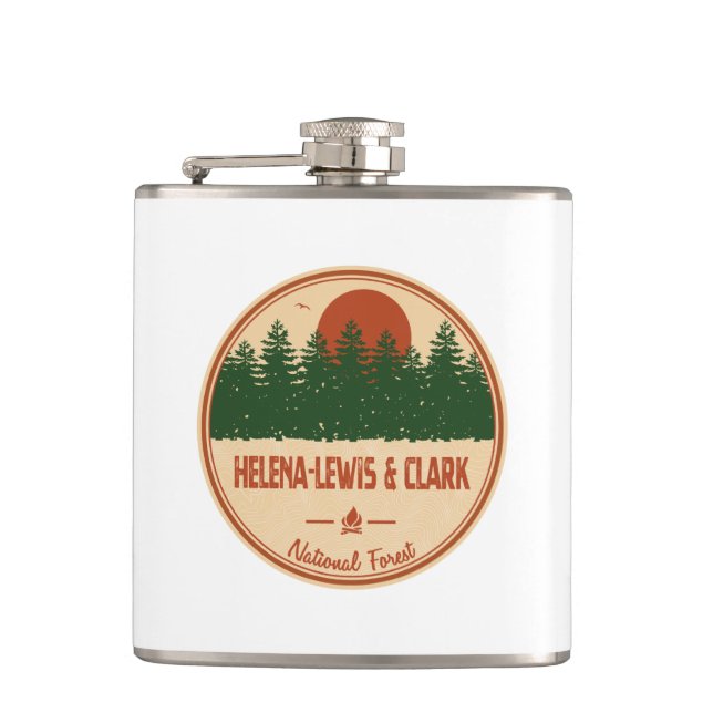 Flasques Helena-Lewis et Clark National Forest (Devant)