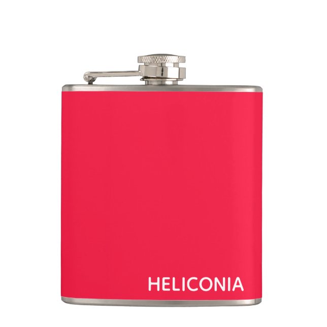 Flasques Heliconia red color (Devant)