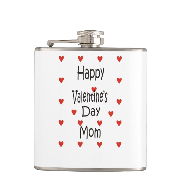 Flasques Heureuse Sainte-Valentin Mon (Devant)